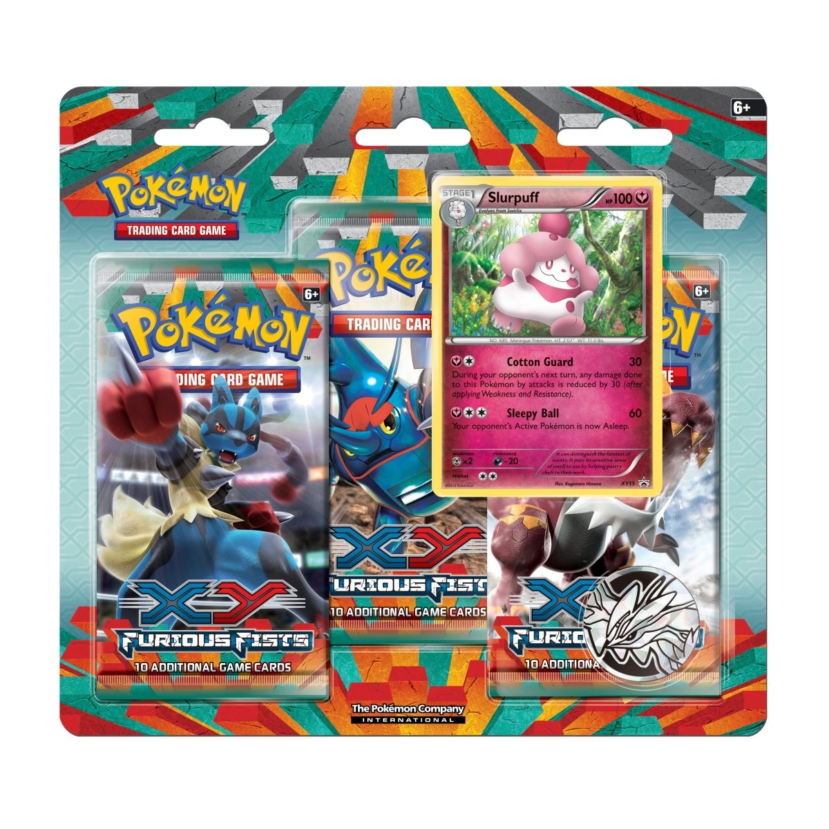 Furious Fists 3 Pack Blister [Slurpuff]