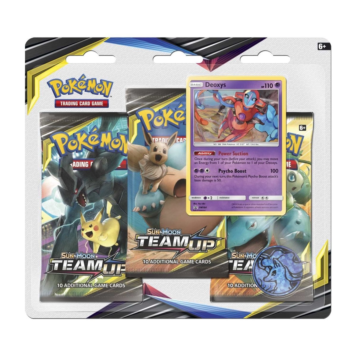 Team Up 3-Pack Blister - Deoxys