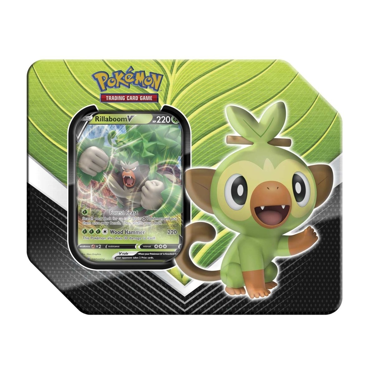 Galar Partners Tin [Rillaboom V]