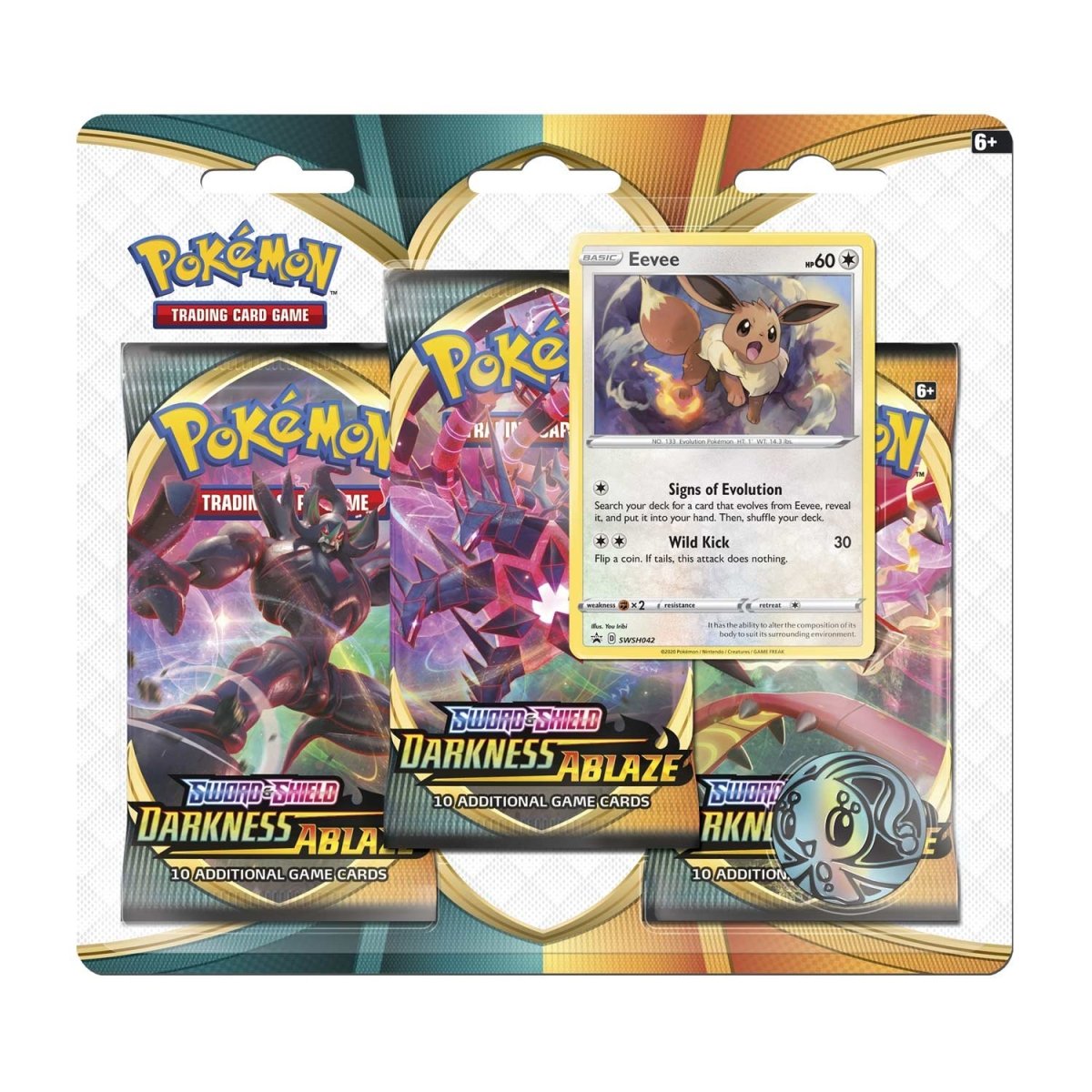 Darkness Ablaze 3 Pack Blister [Eevee]