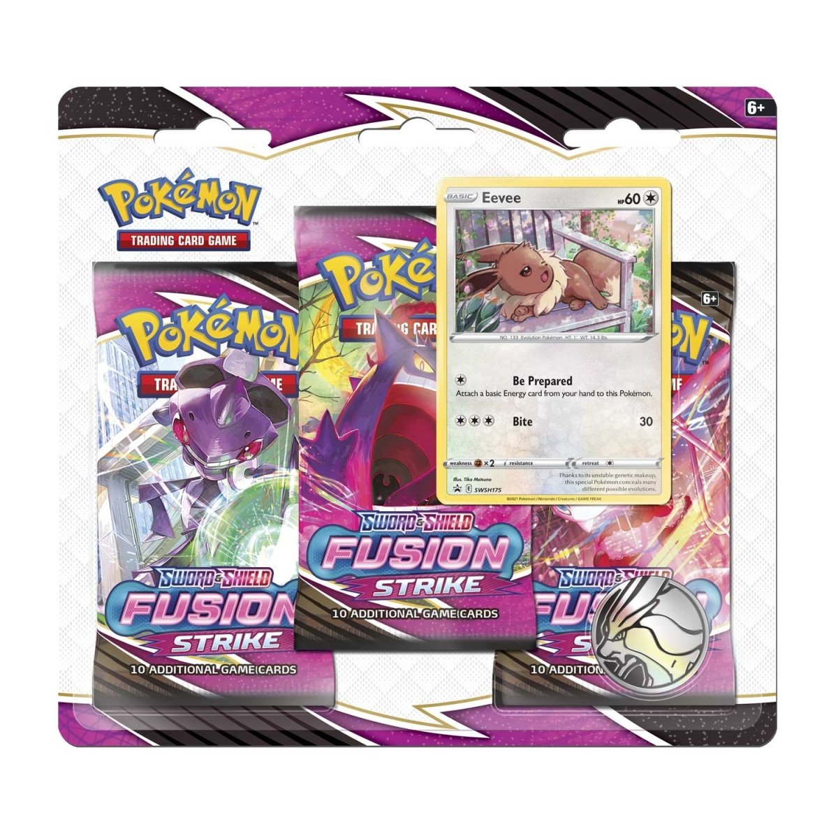 Fusion Strike 3 Pack Blister [Eevee]