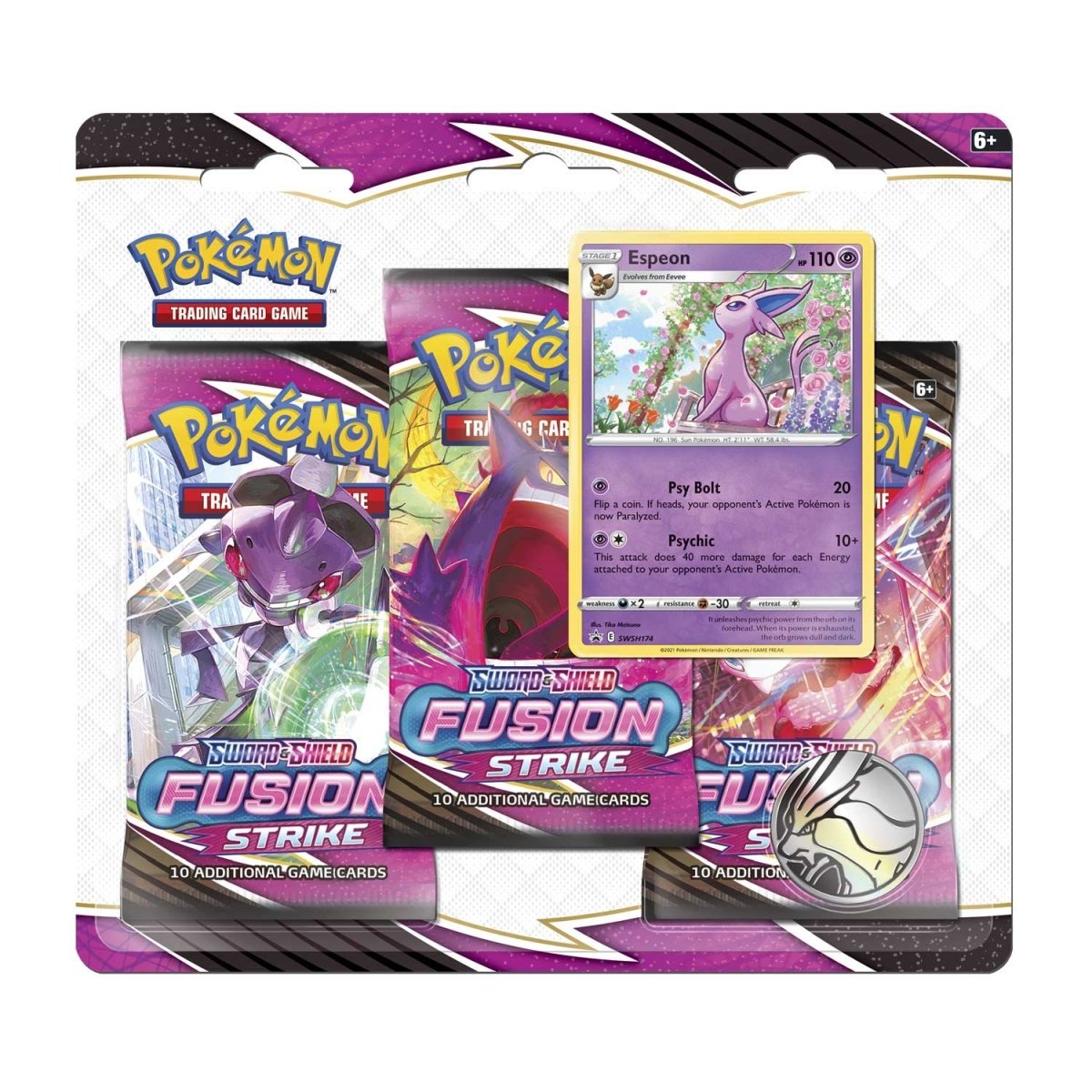 Fusion Strike 3 Pack Blister [Espeon]