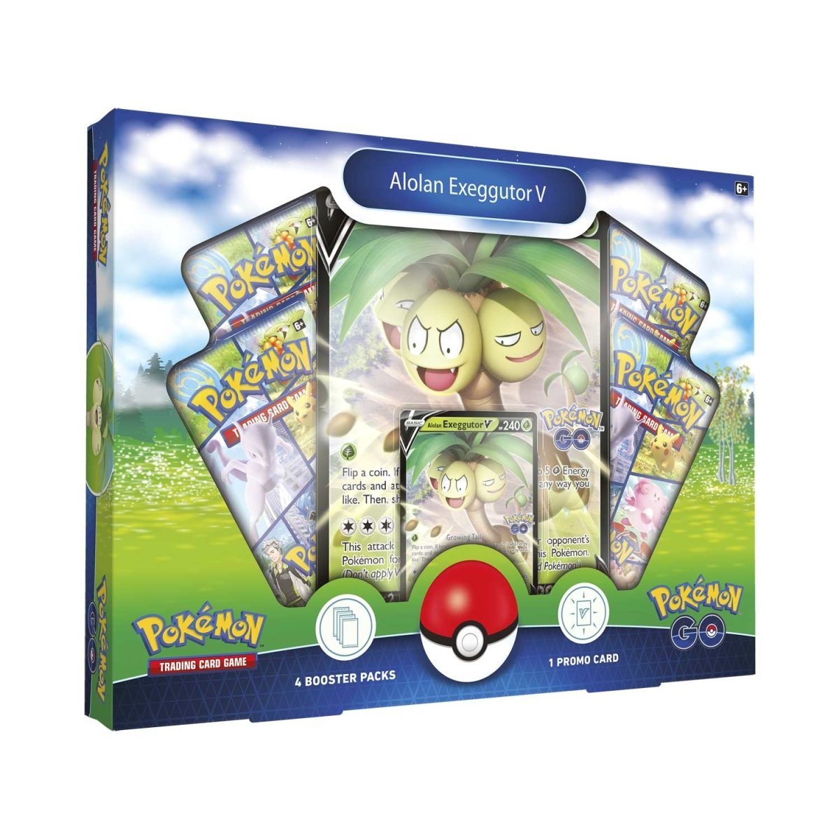 Pokemon GO Collection [Alolan Exeggutor V]