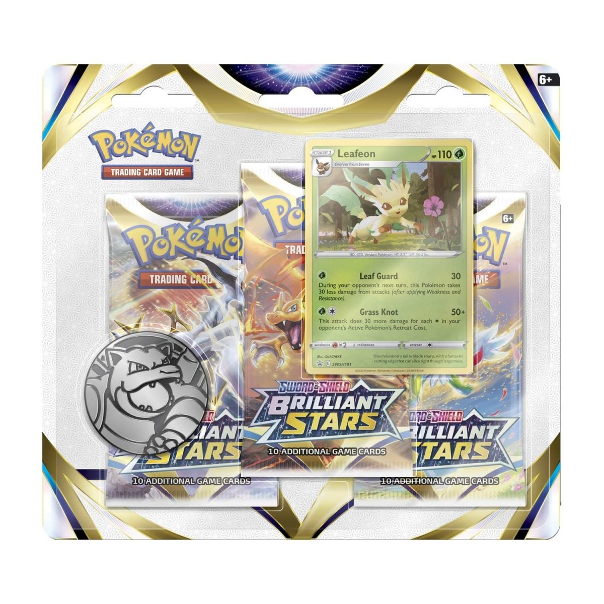 Brilliant Stars 3 Pack Blister [Leafeon]