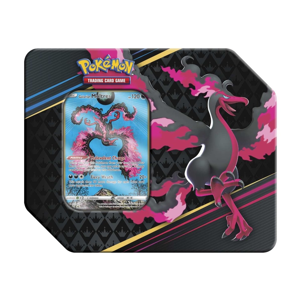Crown Zenith Tin [Galarian Moltres]