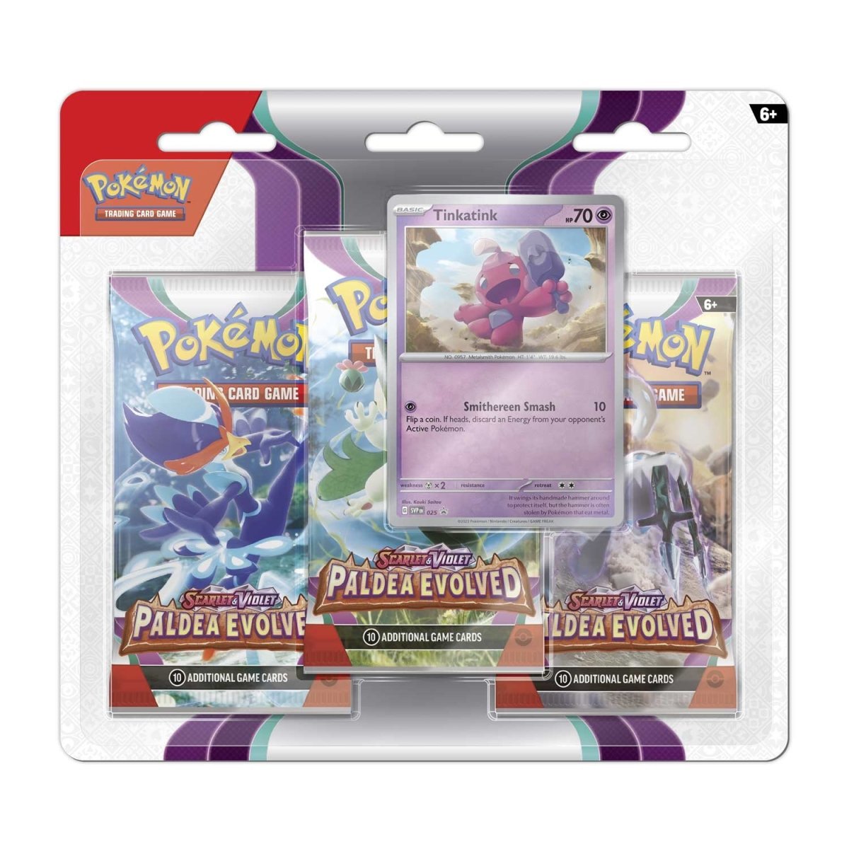 Paldea Evolved 3 Pack Blister [Varoom]