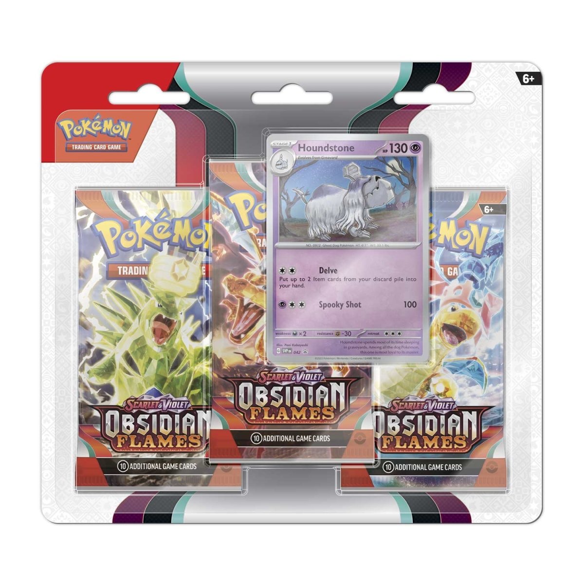Obsidian Flames 3 Pack Blister [Eevee]