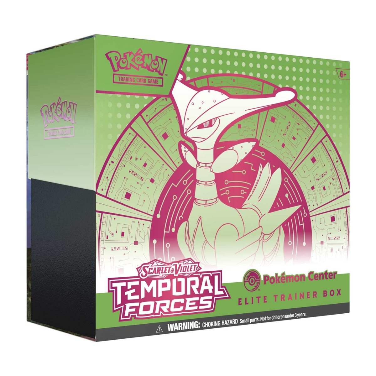 Temporal Forces Pokemon Center Elite Trainer Box (Exclusive) [Iron Leaves]