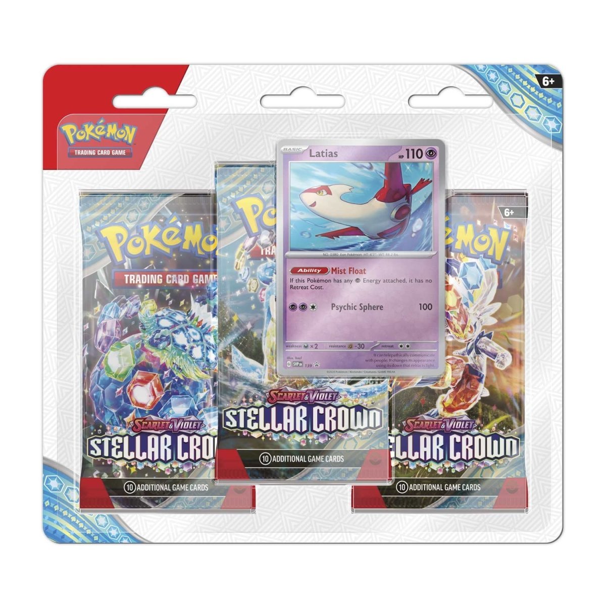 Stellar Crown 3 Pack Blisters [Latias]