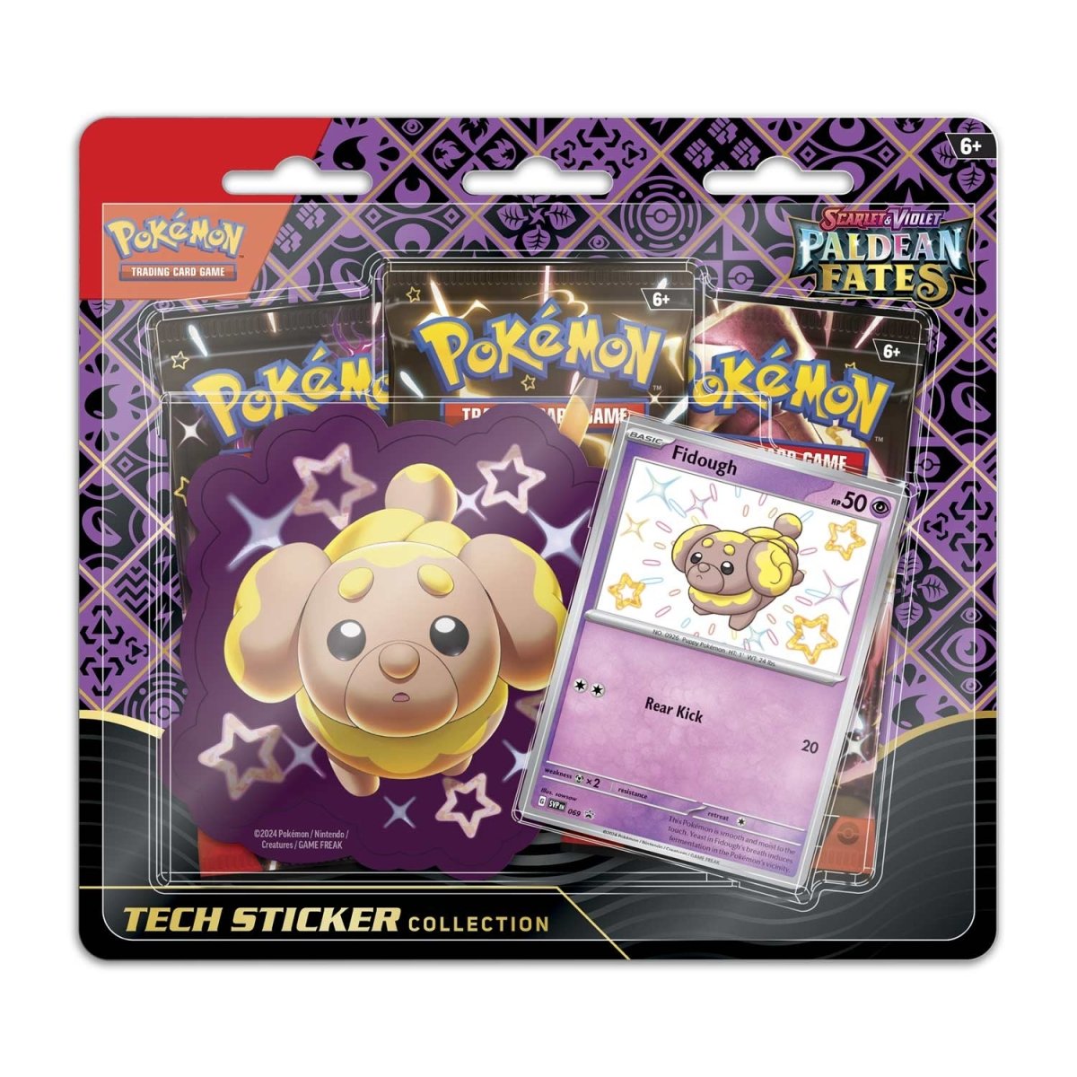 Paldean Fates Tech Sticker Collection [Fidough]
