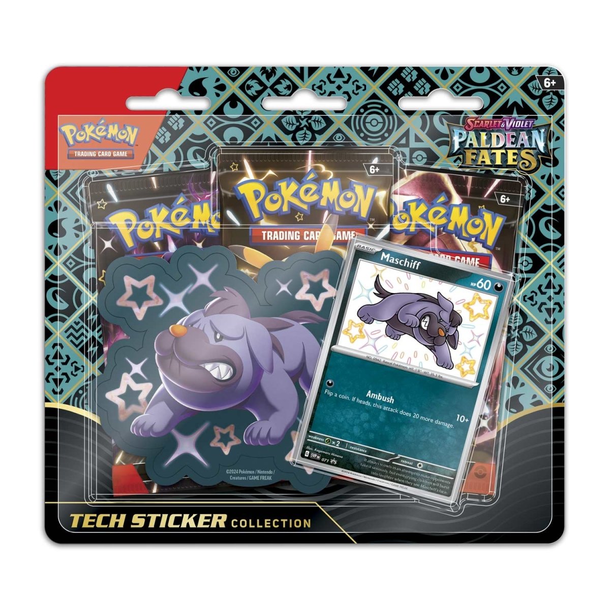 Paldean Fates Tech Sticker Collection [Maschiff]