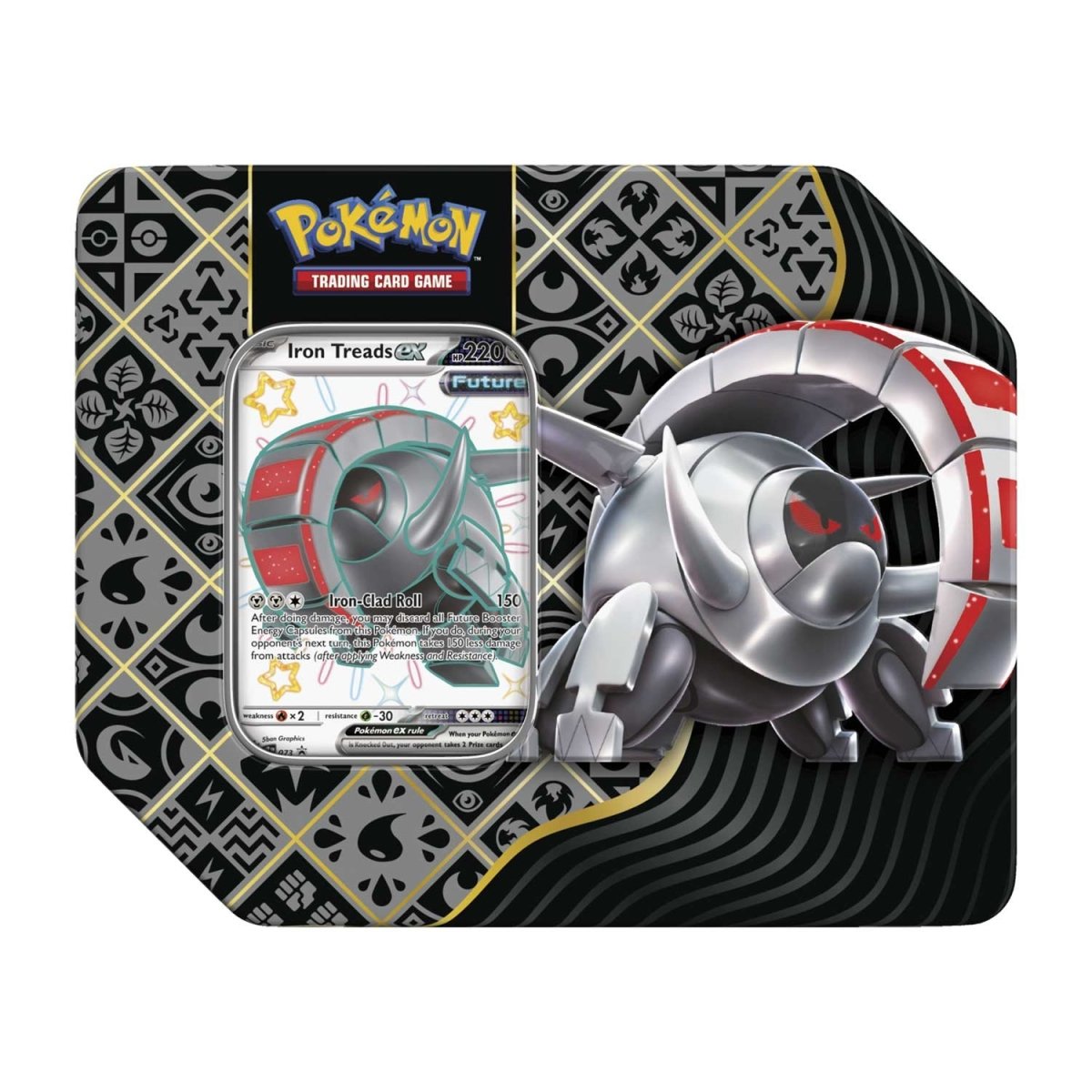 Paldean Fates Tin [Iron Treads ex]