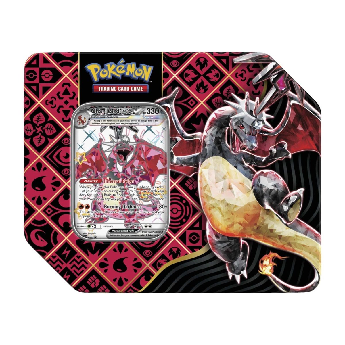 Paldean Fates Tin [Charizard ex]