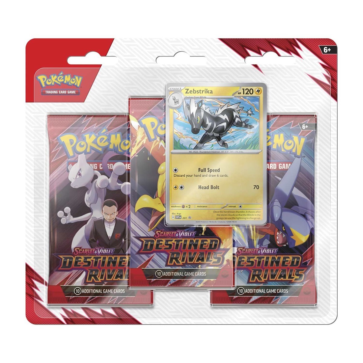 Destined Rivals 3 Pack Blister [Zebstrika]