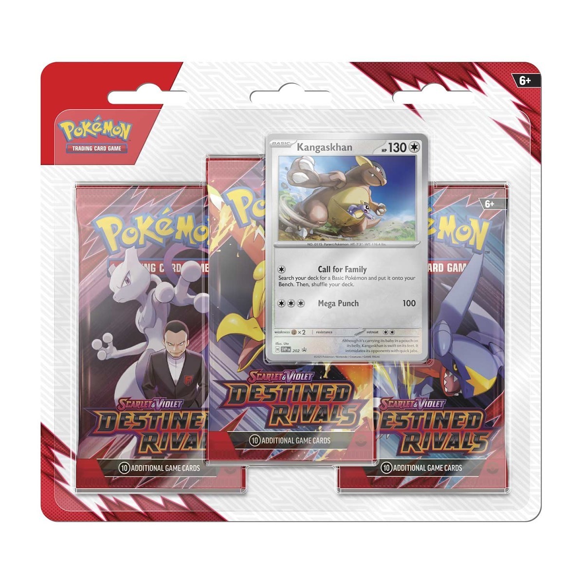 Destined Rivals 3 Pack Blister [Kangaskhan]