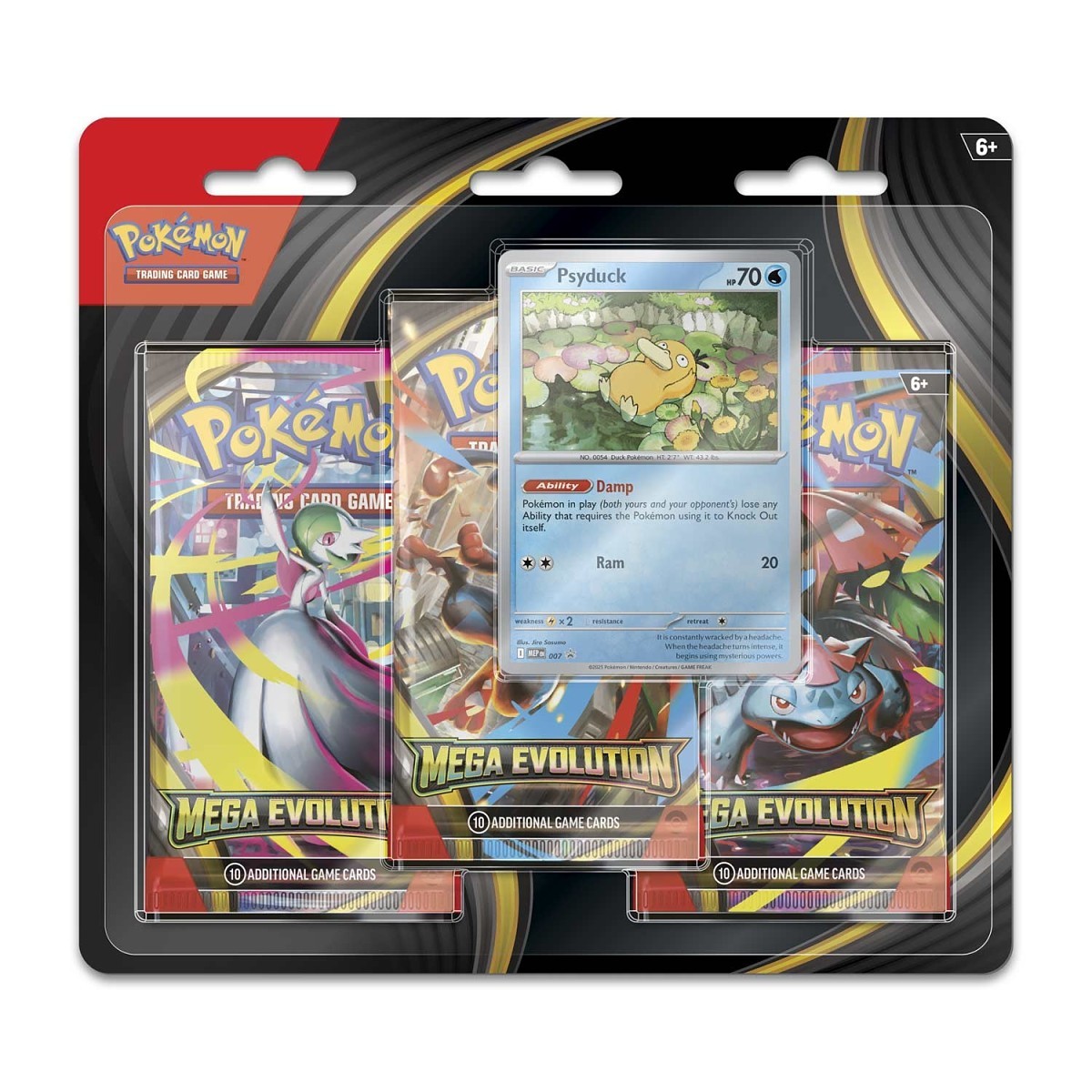 Mega Evolution 3 Pack Blister [Psyduck]