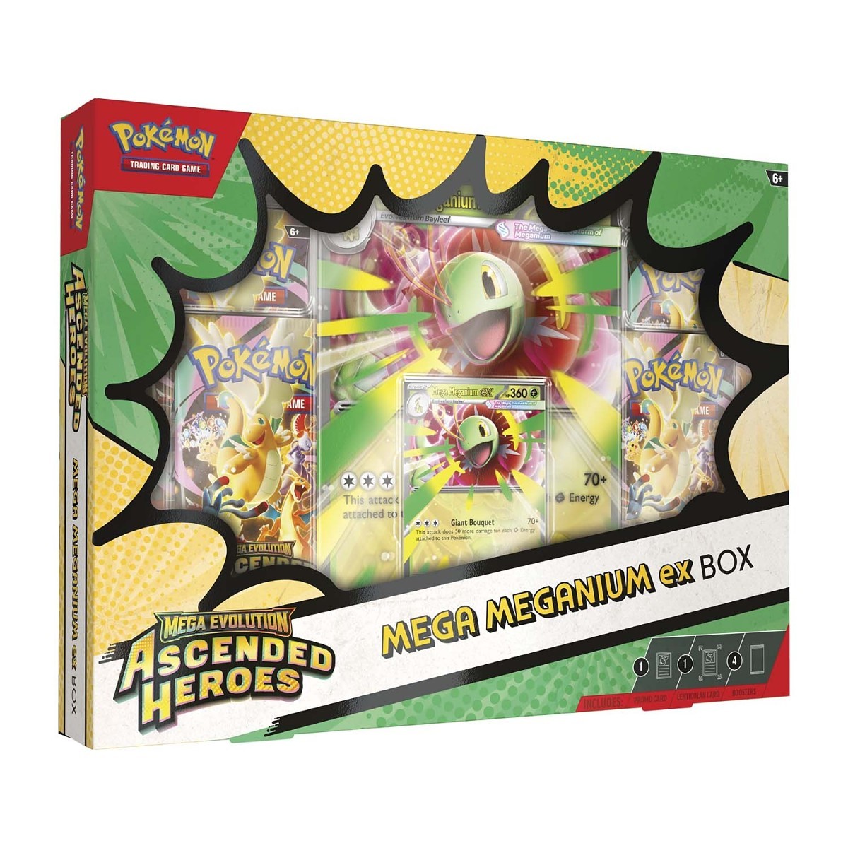 Ascended Heroes Mega Meganium ex Box