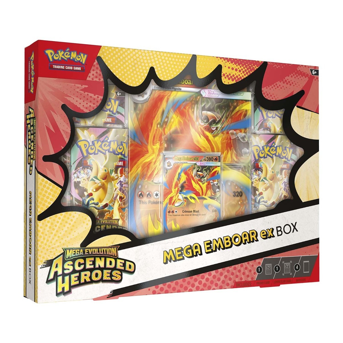 Ascended Heroes Mega Emboar ex Box