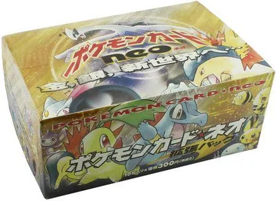 Japanese Neo Genesis Booster Box